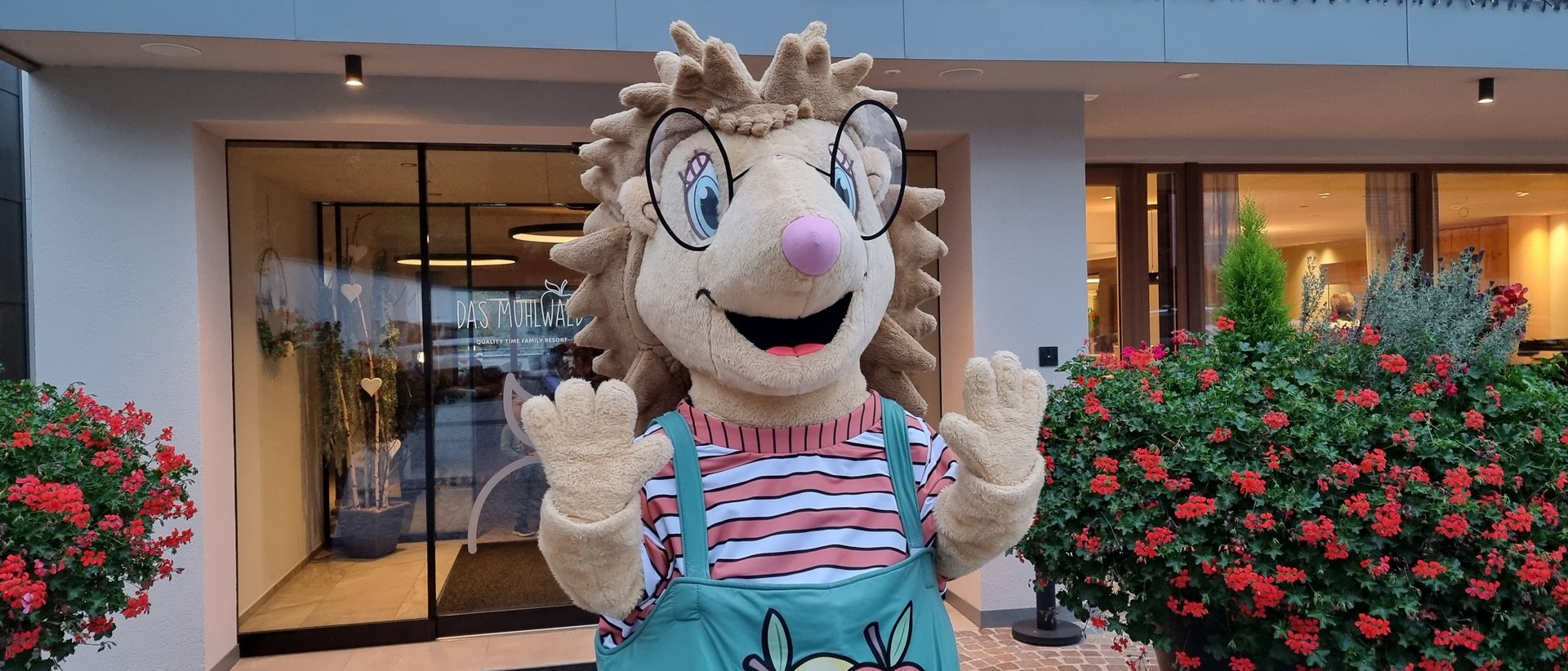 Milli, la mascotte dell’hotel Das Mühlwald Milli, la mascotte dell’hotel Das Mühlwald