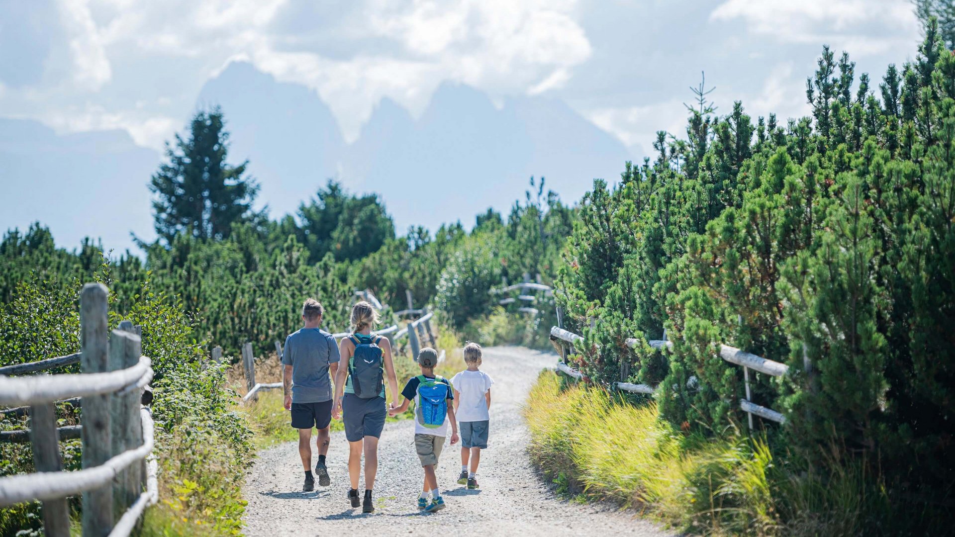 Wunderbar wandern mit Kindern Südtirol